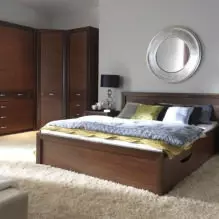 کابینت گوشه ای در اتاق خواب: انواع، پر کردن، ابعاد، طراحی