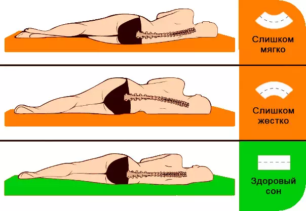 Chọn nệm chỉnh hình: Tính năng, Các loại chất độn, Kích cỡ