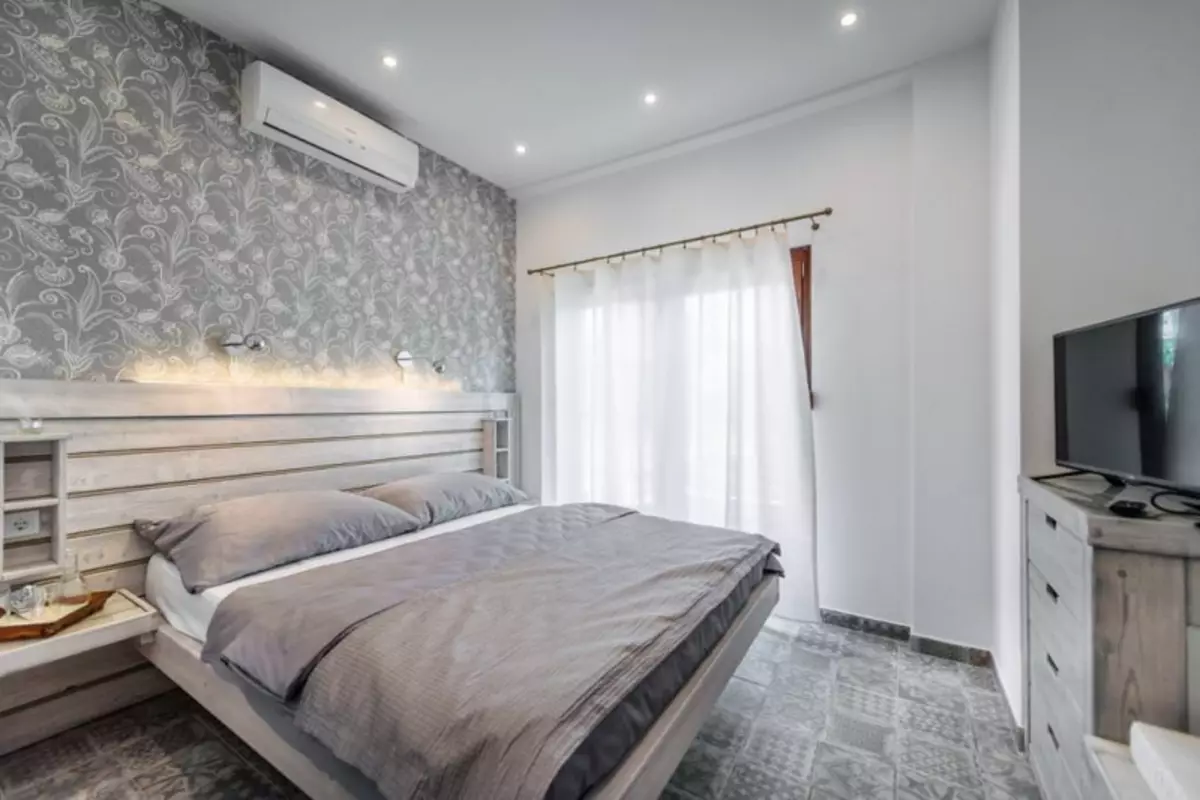 Дизајн на спалня со сива позадина: 70 најдобри фотографии во внатрешноста