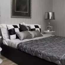 Design camera da letto con sfondo grigio: 70 migliori foto all'interno