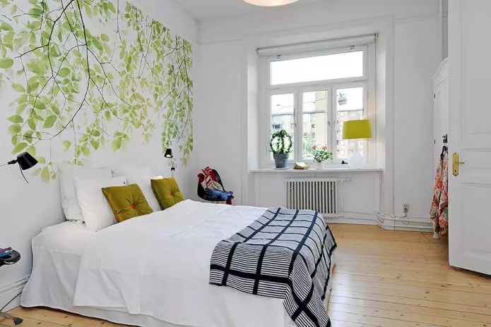 Дизайн стін у спальні: вибір кольору, варіанти обробки, 130 фото в інтер'єрі