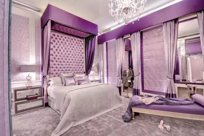 Nástenný dizajn v spálni: výber farieb, dokončovacie možnosti, 130 fotografií v interiéri