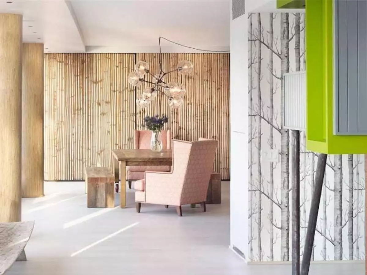 Wooden wallpapers: under the tree, for walls in the interior, photos with a pattern in a rustic house, stickers, imitation of images, boards, combination, video
