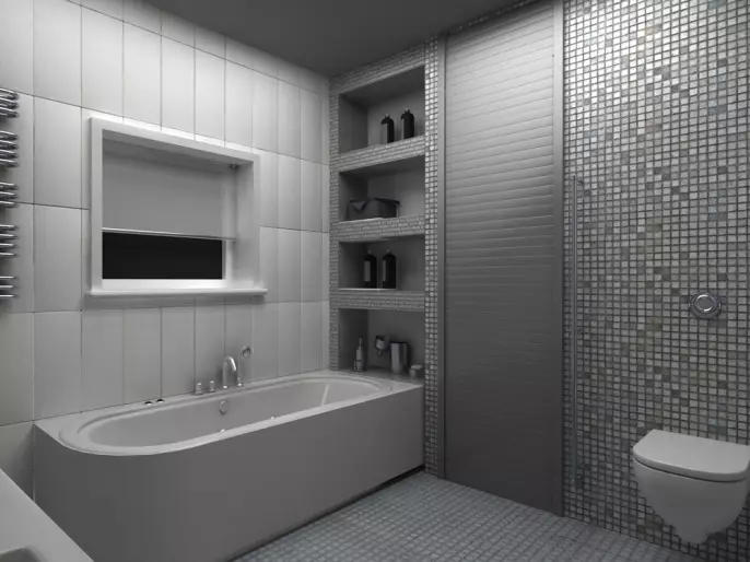 浴室の棚 - スペースを最適化します