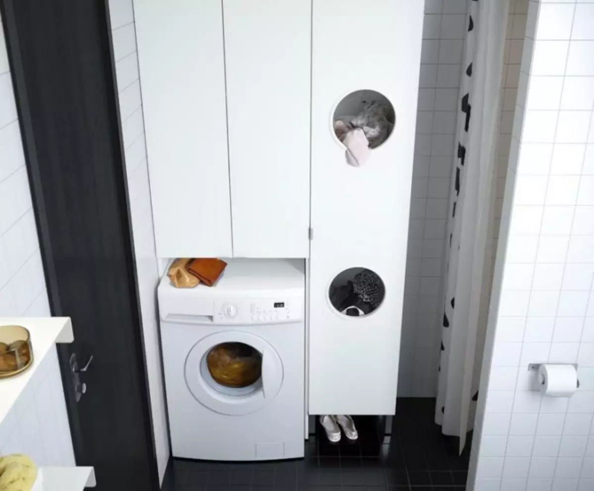 Шкаф для стиральной машины икеа ЛИЛЛОНГЕН