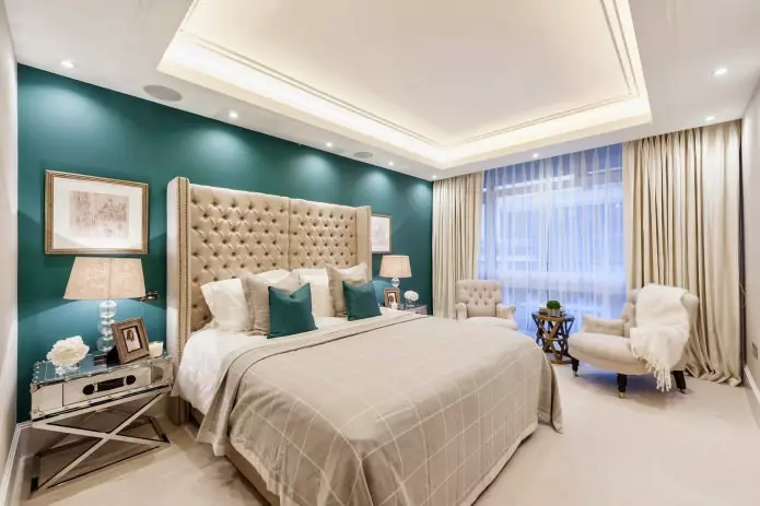 Rèm cửa trong phòng ngủ Nội thất: Màu sắc, Thiết kế, Loài, Vải, Phong cách, 90 Ảnh