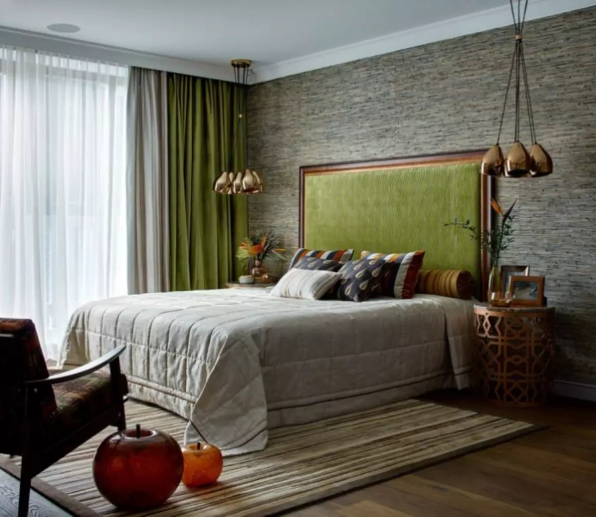 Завеси во спалната соба Внатрешност: боја, дизајн, видови, ткаенини, стилови, 90 фотографии