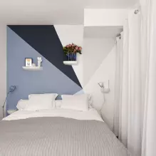 Lätta toner i sovrummet interiör: rum design funktioner, 55 bilder