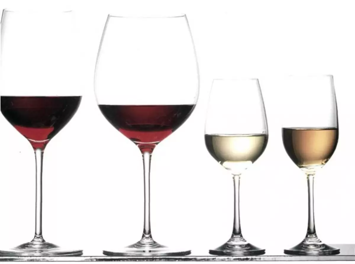 Mis vahe on prillide vahel punase ja valge veini jaoks?