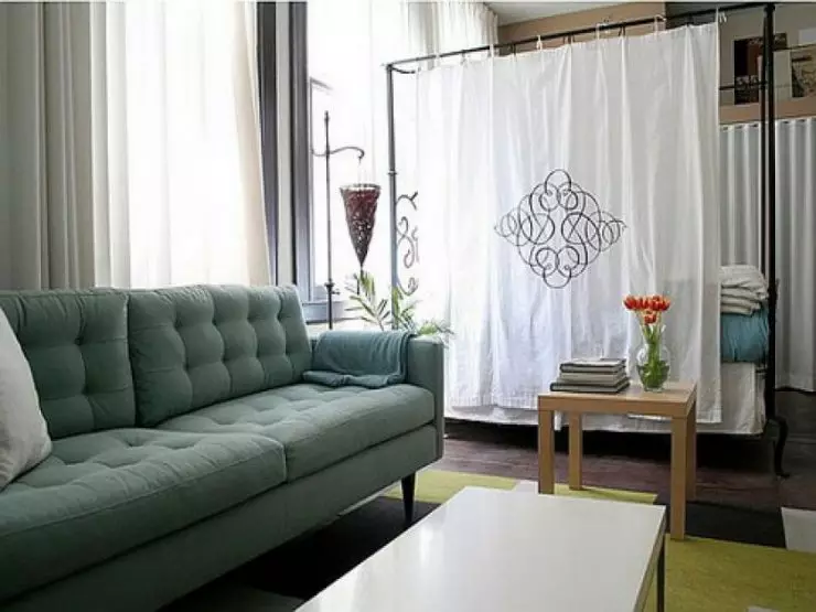 Cortinas na sala de estar - 100 fotos dos mellores produtos de deseño de deseño