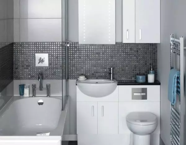 Mazā vannas istabas dizains - kā izvairīties no kļūdām interjerā?