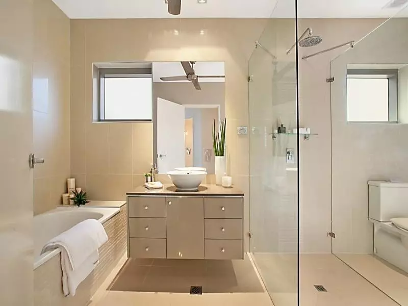 Szafka z umywalką w łazience - praktyczne i stylowe rozwiązanie