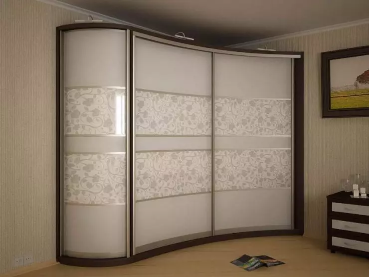 Cabinet Coupe dans le salon - 100 photos des idées de la conception originale
