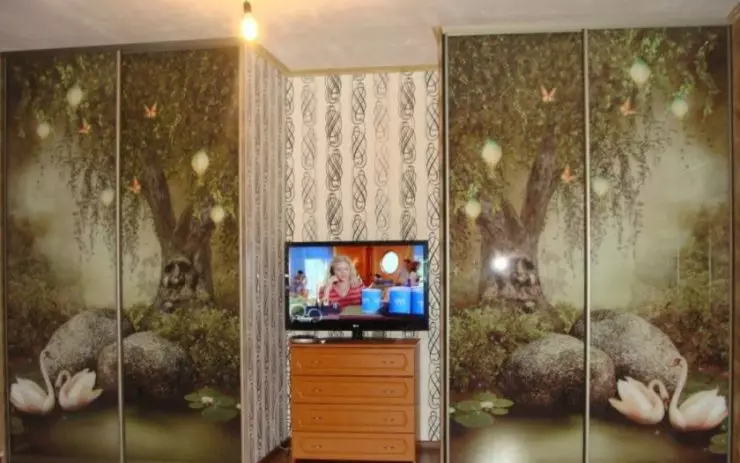 Skriňa Kupé v obývacej izbe - 100 fotografií myšlienok pôvodného dizajnu