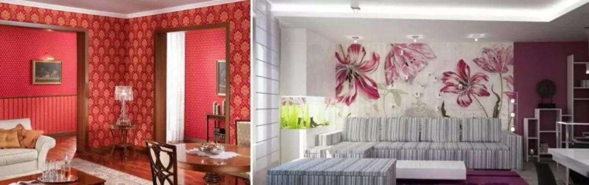 Beautiful Wallpaper in Hall Photo: Design in the apartment, interior, sticking on the wall in the house, in Khrushchev, stickers Combine, pick up, video