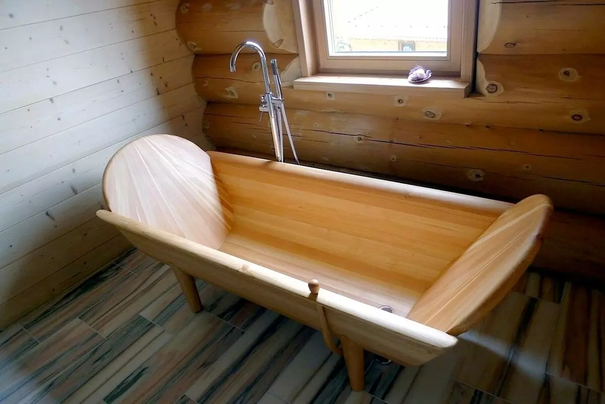 Новинка 2019: дерев'яна ванна [визначення + фото]