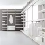 Tipoj de Wardrobe Storage Systems kaj ebloj por ilia ekipaĵo | +62 fotoj