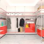 Tipoj de Wardrobe Storage Systems kaj ebloj por ilia ekipaĵo | +62 fotoj