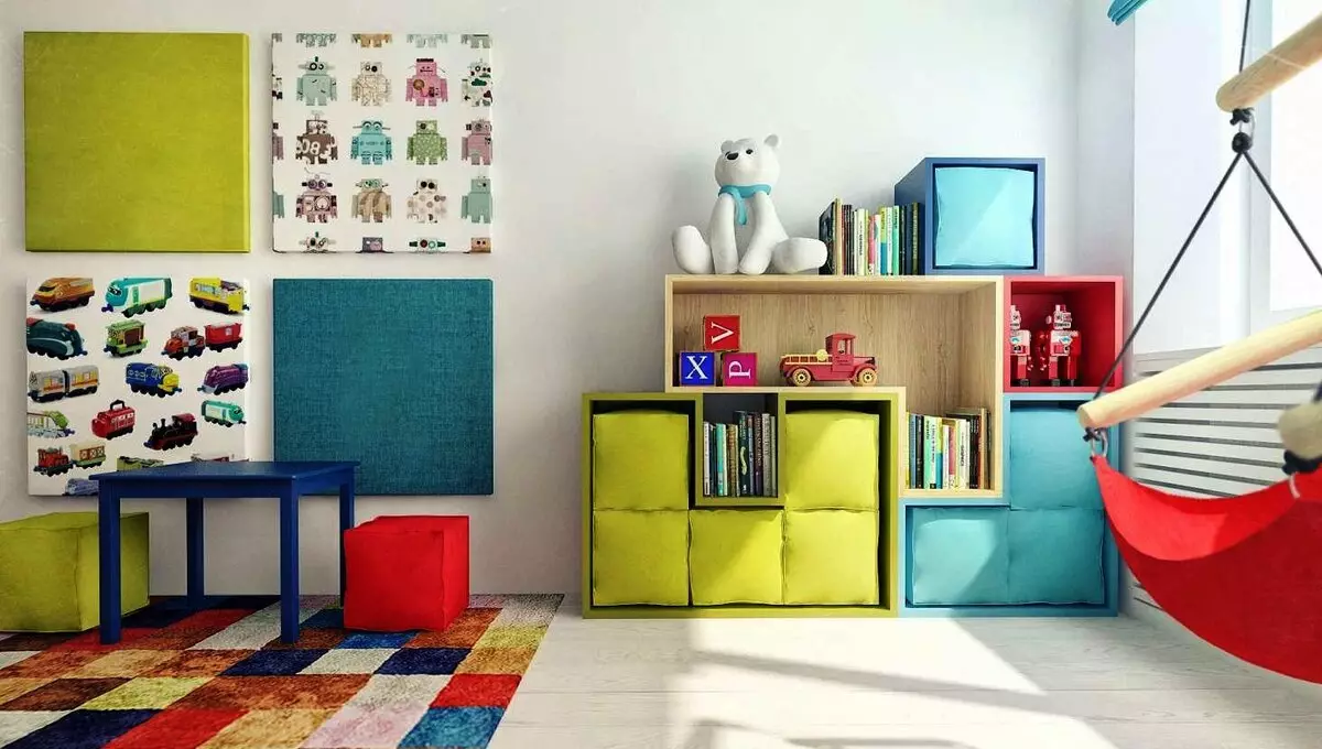 Quarto infantil baseado em