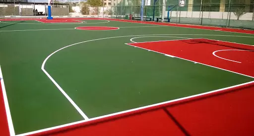 Types of coatings for sports grounds