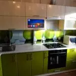 Gagasan panempatan TV di dapur