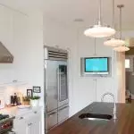 Ideerne om placering af tv'et i køkkenet