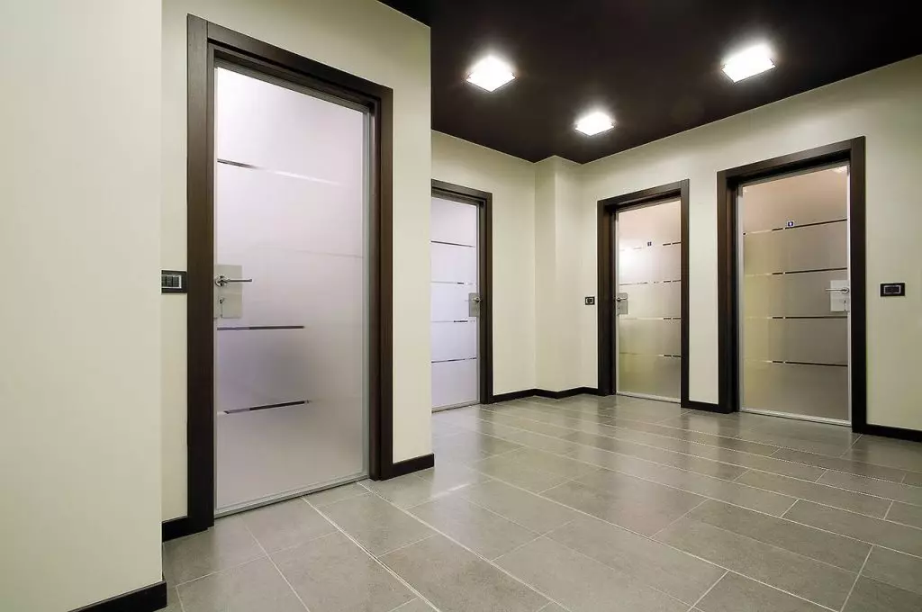 Staklena vrata u apartmanu: kako odabrati optimalnu opciju
