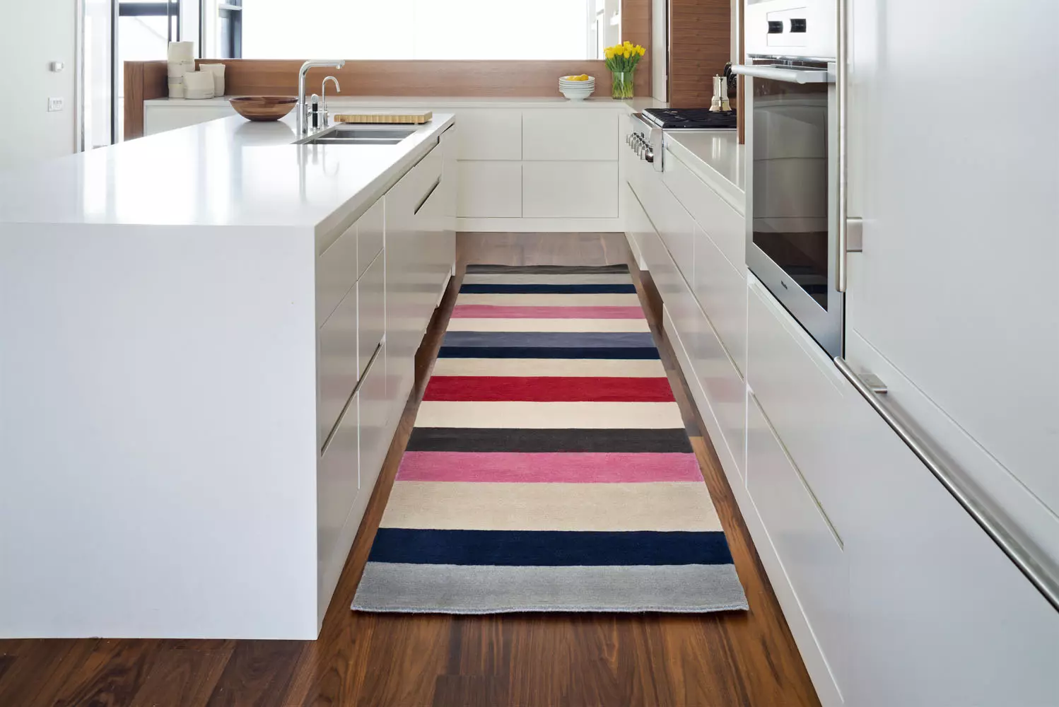 Choice of carpet in the kitchen