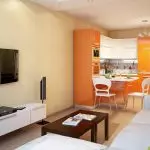 Dizajn kuchyne obývacej izby 15 m2 a správne umiestnenie nábytku [fotografie a video]