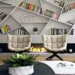 Πώς να εισάγετε βιβλία σε ένα κομψό και μοντέρνο εσωτερικό