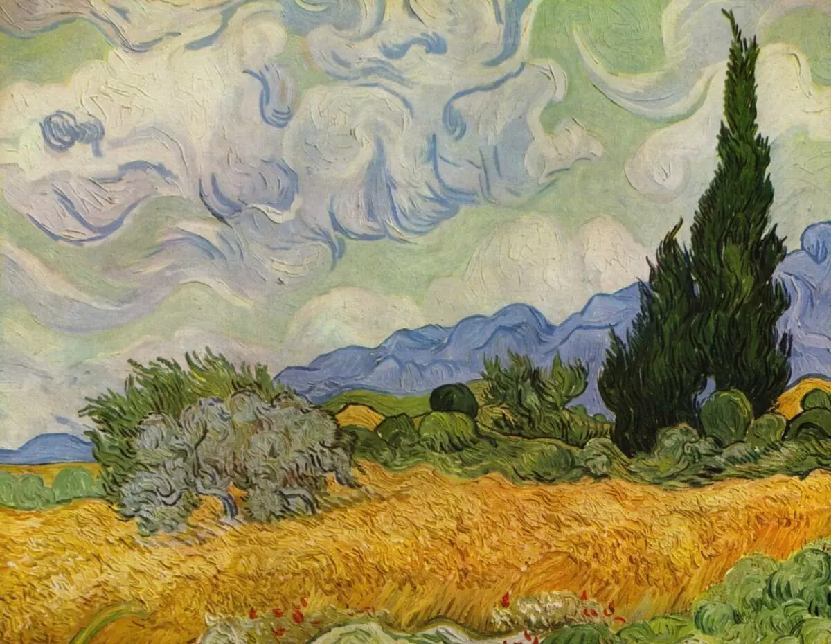 Picasso, Van Gogh, Shishkin: Bagaimana lukisan mereka akan kelihatan seperti di pedalaman moden