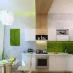 Baum in der Küche Interieur: Moderner Eco-Stil