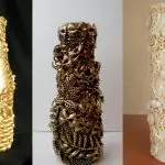 अपने हाथों से स्टाइलिश vases: घर पर अद्यतन करने के लिए सरल तरीके