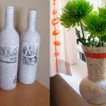 Štýlové vázy s vlastnými rukami: jednoduché spôsoby, ako aktualizovať doma
