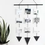 5 opzioni originali per creare cornici per foto sul muro