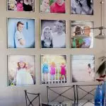 5 Opsionet origjinale për të bërë korniza foto në mur