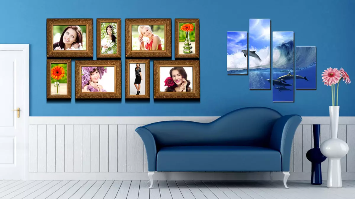 5 خيارات أصلية لصنع إطارات الصور على الحائط