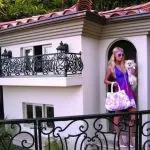 Star Interior: kopēt galvenos punktus mājas Paris Hilton