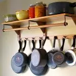 Mutfakta tava depolamak için 5 taze çözümler