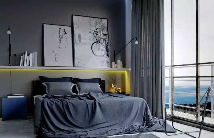 Kako boja može pokvariti unutrašnjost spavaće sobe
