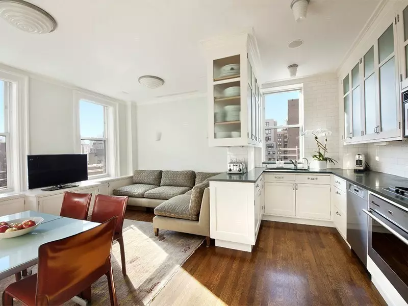 Dvouúrovňový penthouse Drew Barrymore v New Yorku: