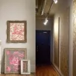Produksi lukisan unik dari wallpaper: sederhana dan indah