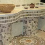 Beleza miles de pedras: use mosaico no interior