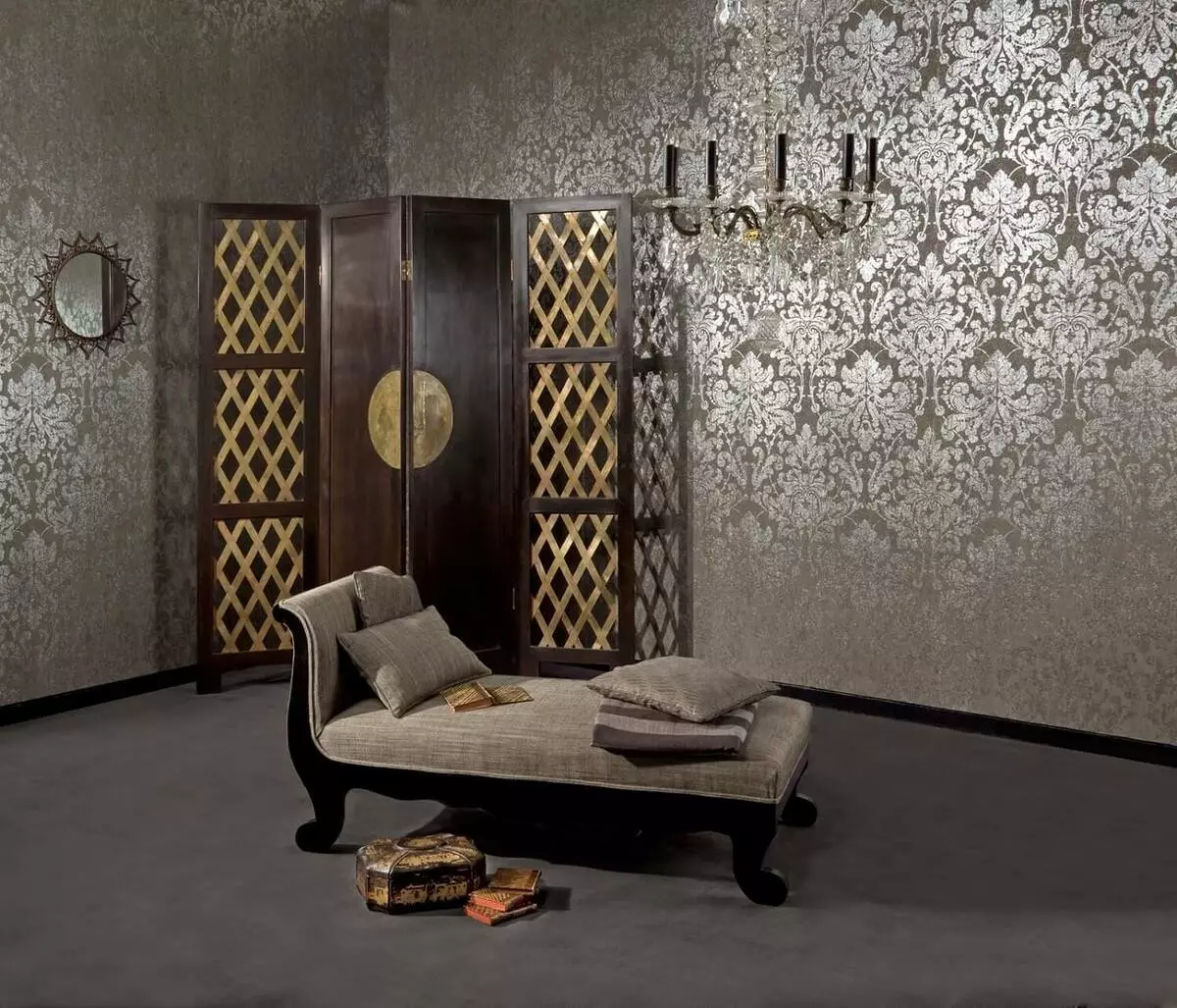 Vẻ đẹp bí ẩn của mô hình Damascus: Ứng dụng trong nội thất