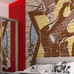 Rock Alive!: Rock mūziķis istabas dizains