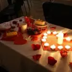 Heldere romantische: 5 spectaculair gebruik van kaarsen