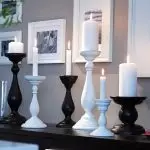 Ярък романтик: 5 грандиозно използване на свещи