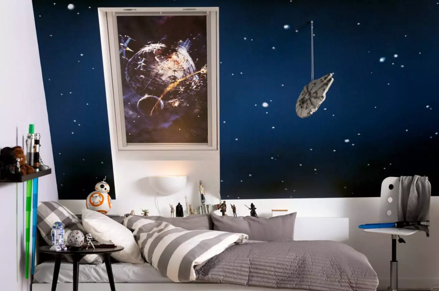 Mama, to je prostor!: Otroška soba v kozmičnem slogu