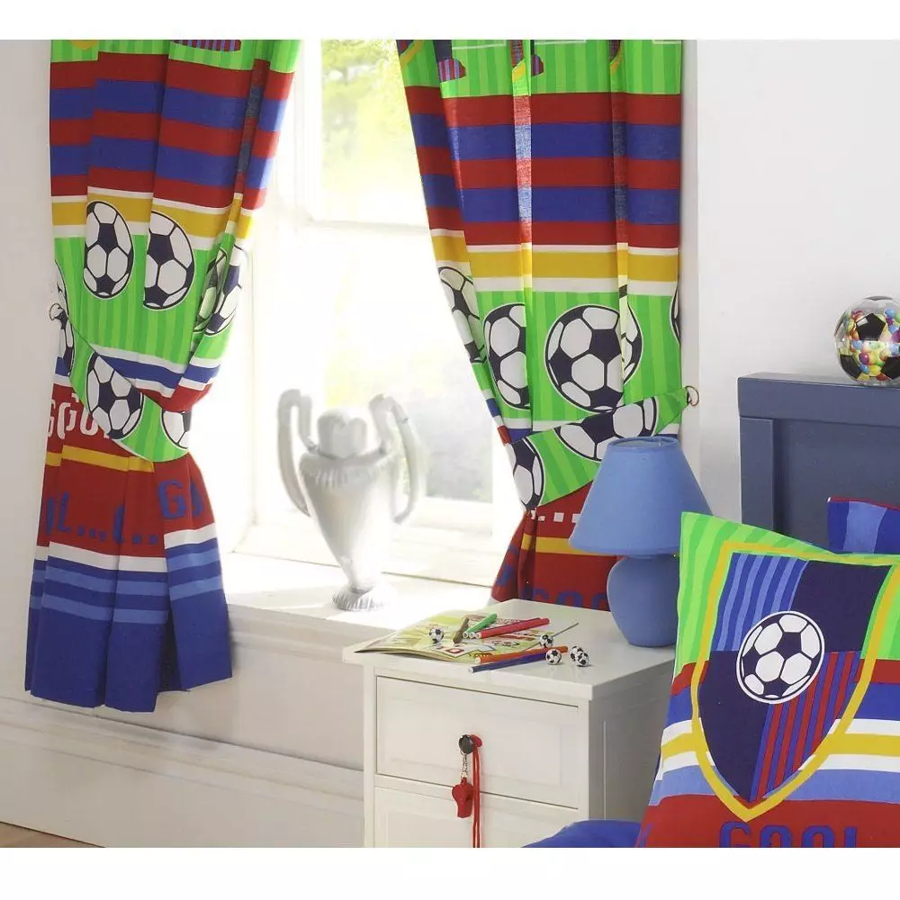 ¡Papá de fútbol hijo!: Temas de fútbol en el interior de la habitación
