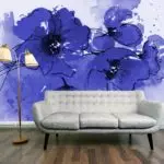 Akvarelové stěny - nekonvenční domácí dekorace